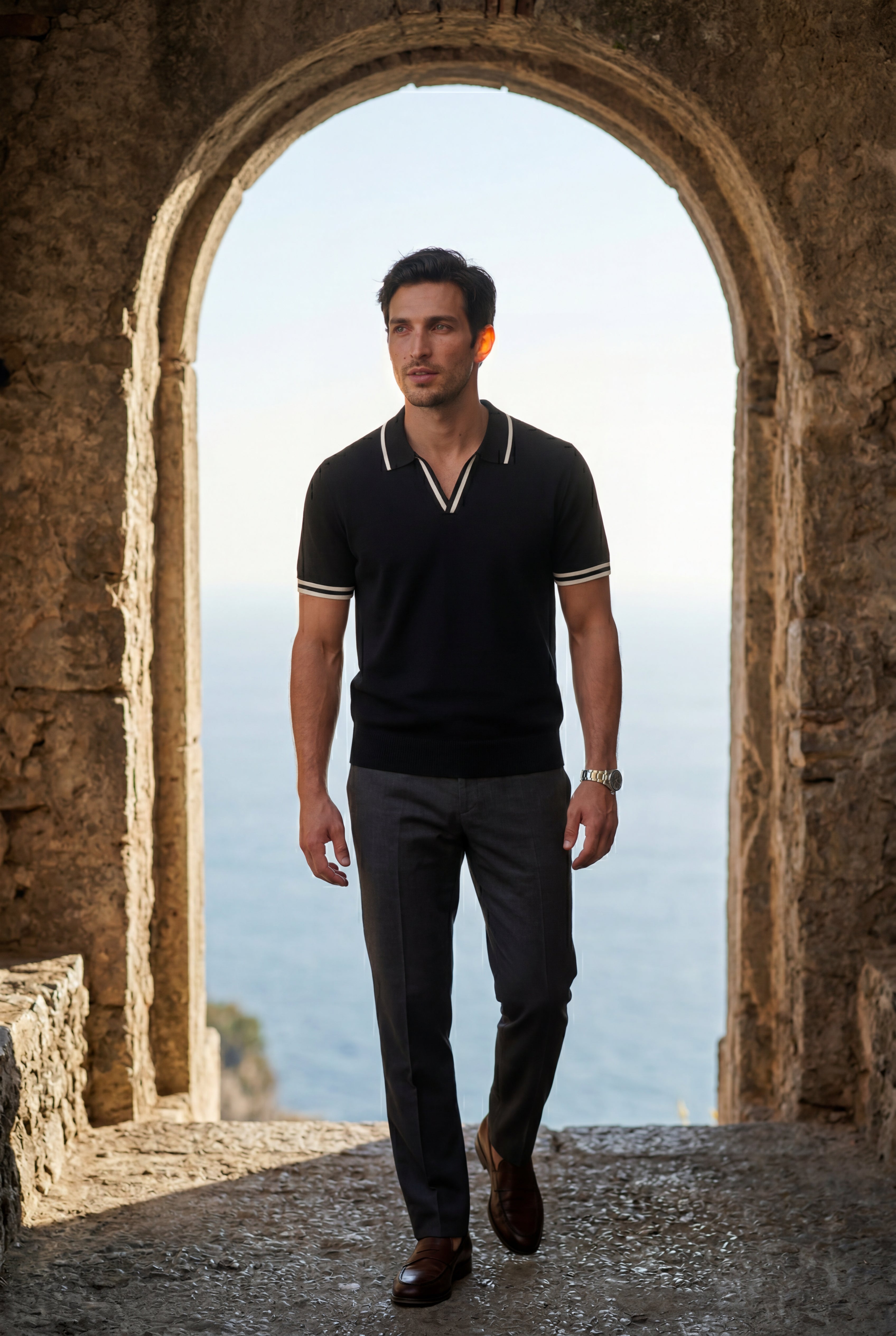 Zoyri | Contrast Trim Polo