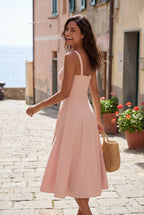 Zoyri | Sweetheart Corset Midi Dress