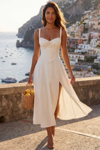 Zoyri | Sweetheart Corset Midi Dress