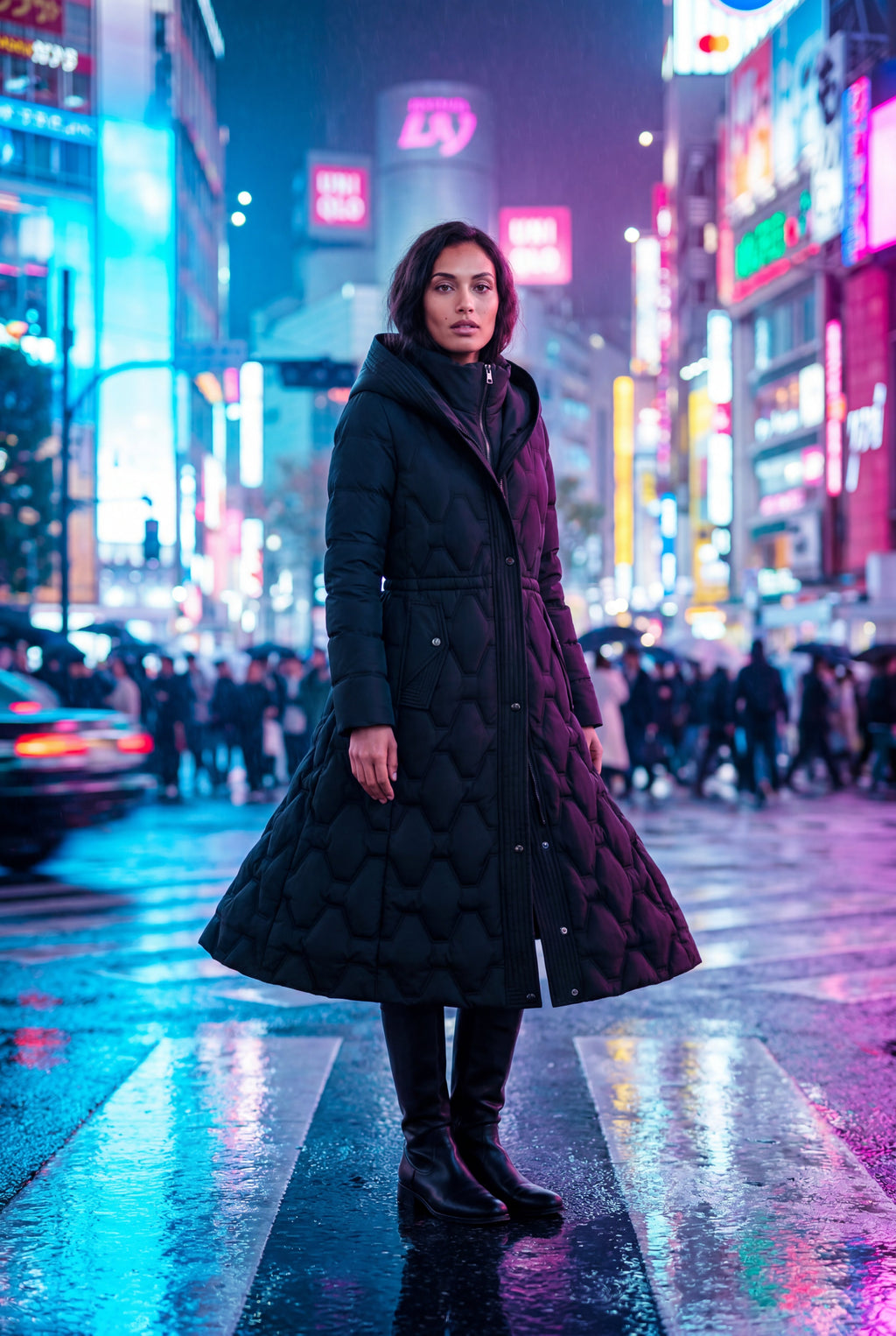 Zoyri | Modern Quilted Puffer Coat