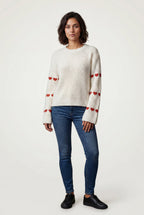 Zoyri | Heart Knit Sweater