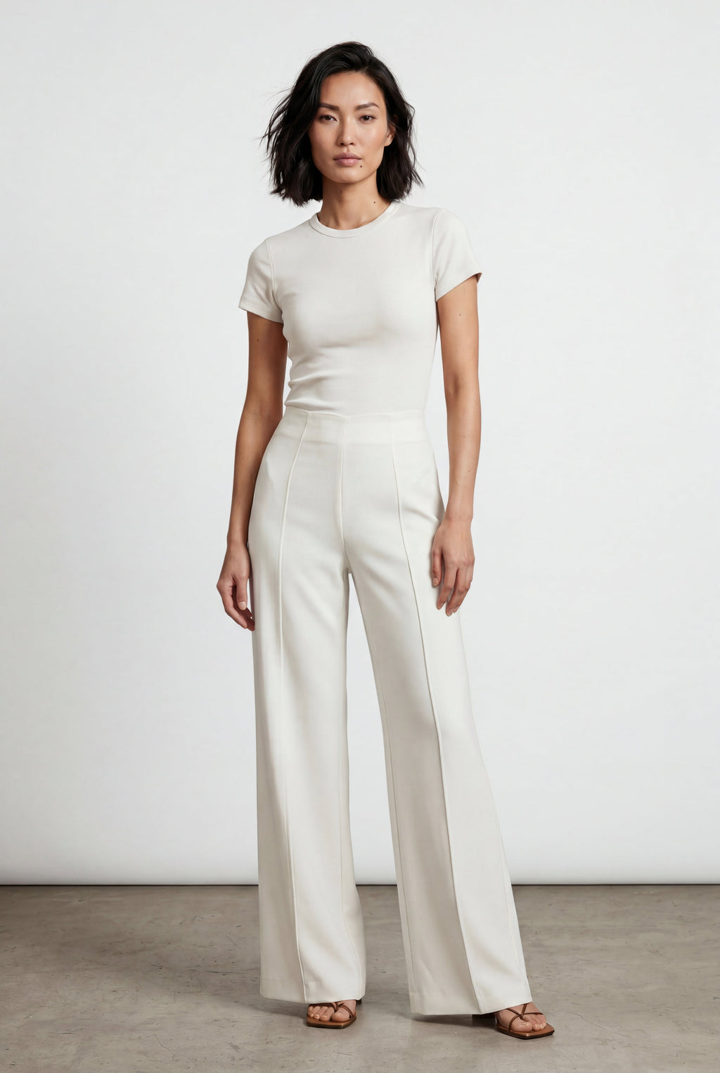 Zoyri | Tailored Wide-Leg Trousers