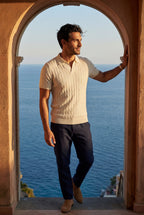 Zoyri | Textured Knit Polo