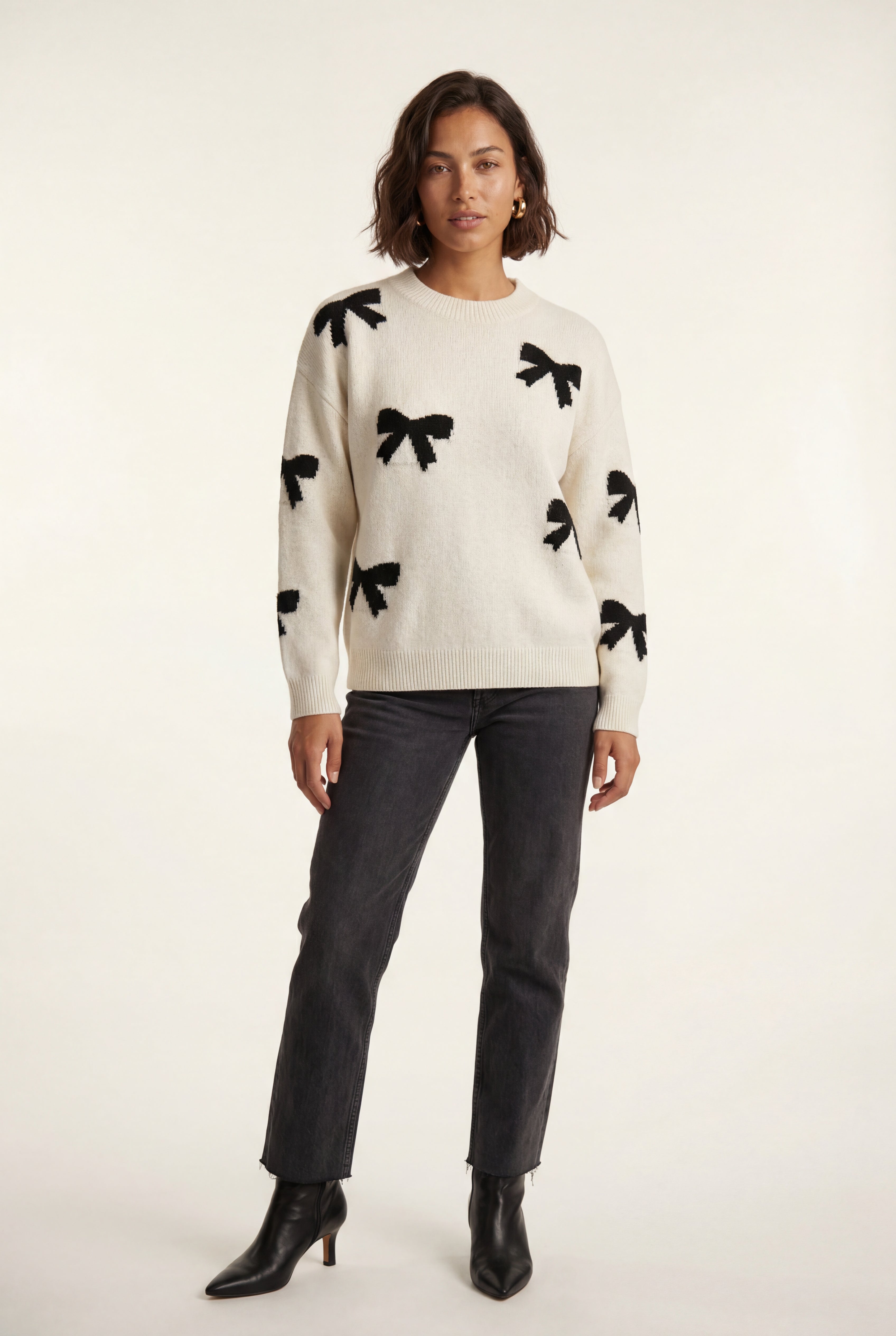Zoyri | Bow Knit Sweater