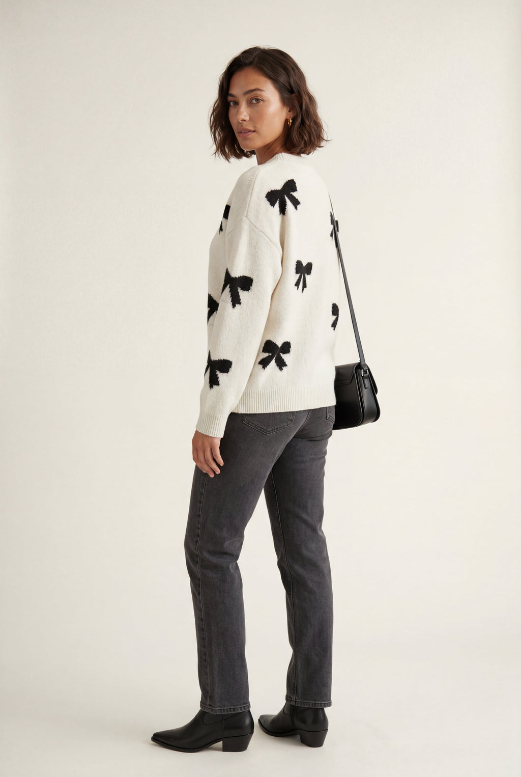 Zoyri | Bow Knit Sweater