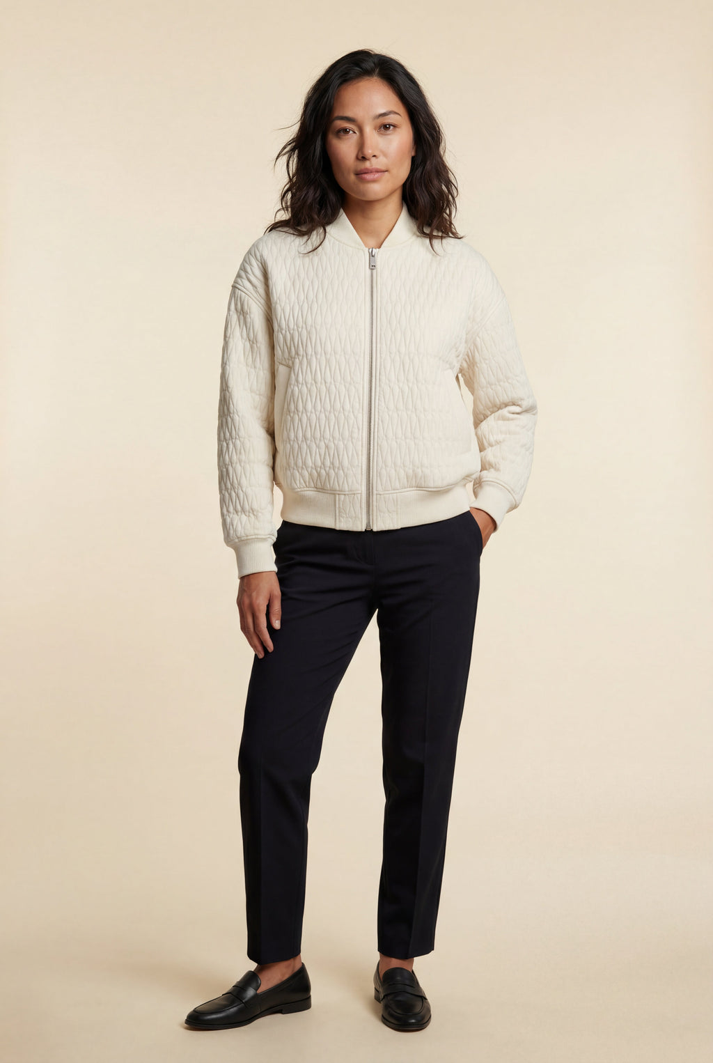 Zoyri | Quilted Bomber Jacket