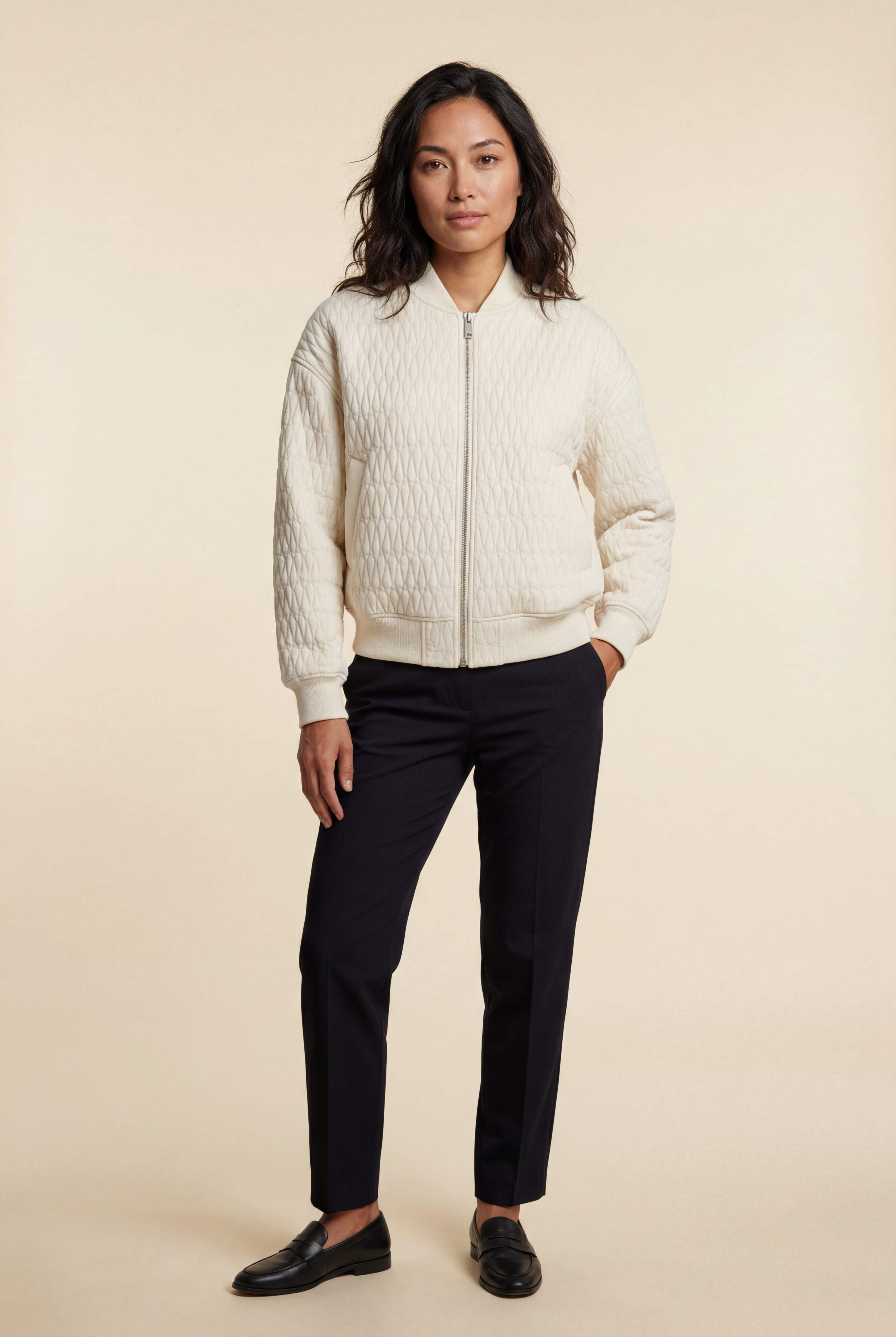 Zoyri | Quilted Bomber Jacket