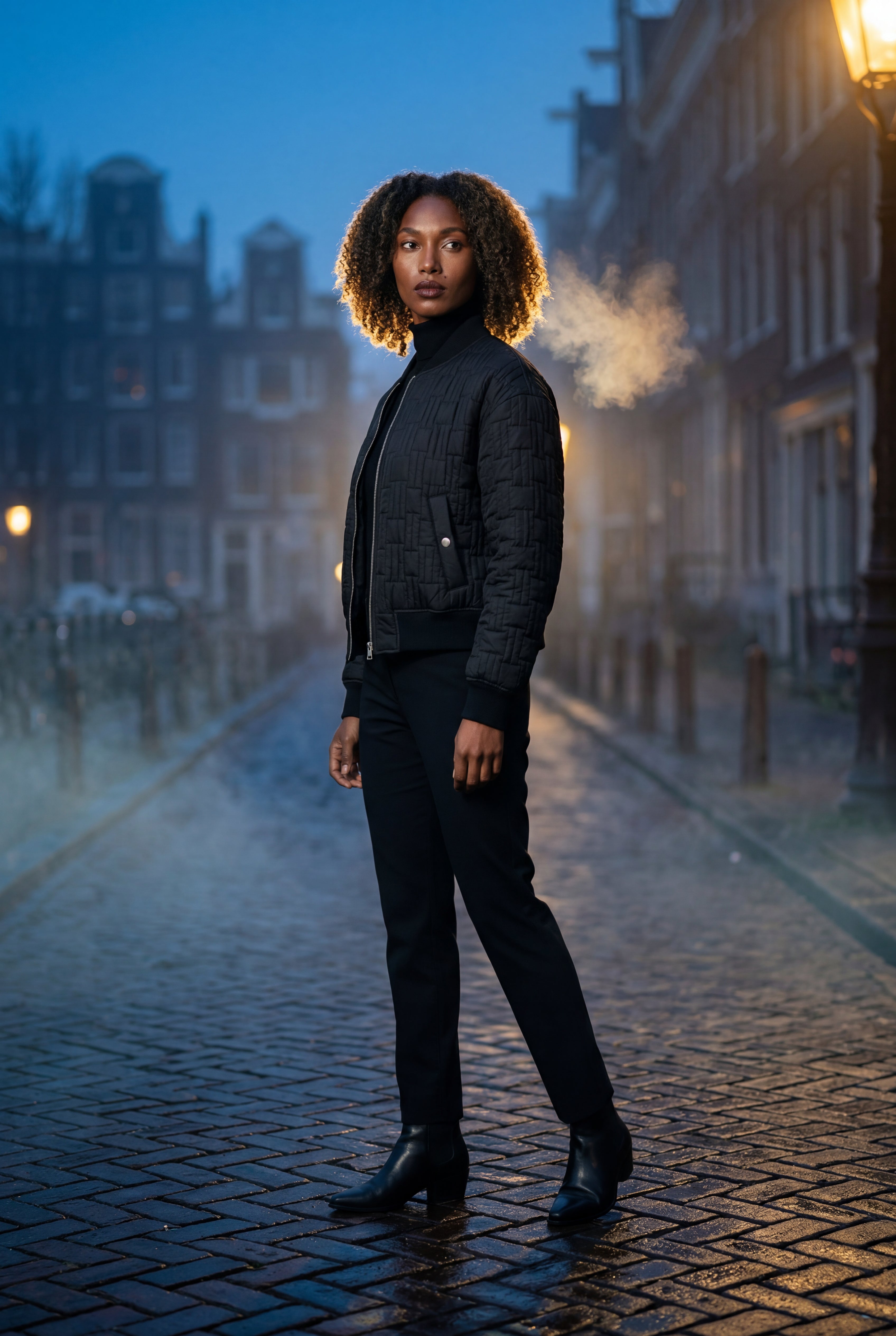 Zoyri | Quilted Bomber Jacket