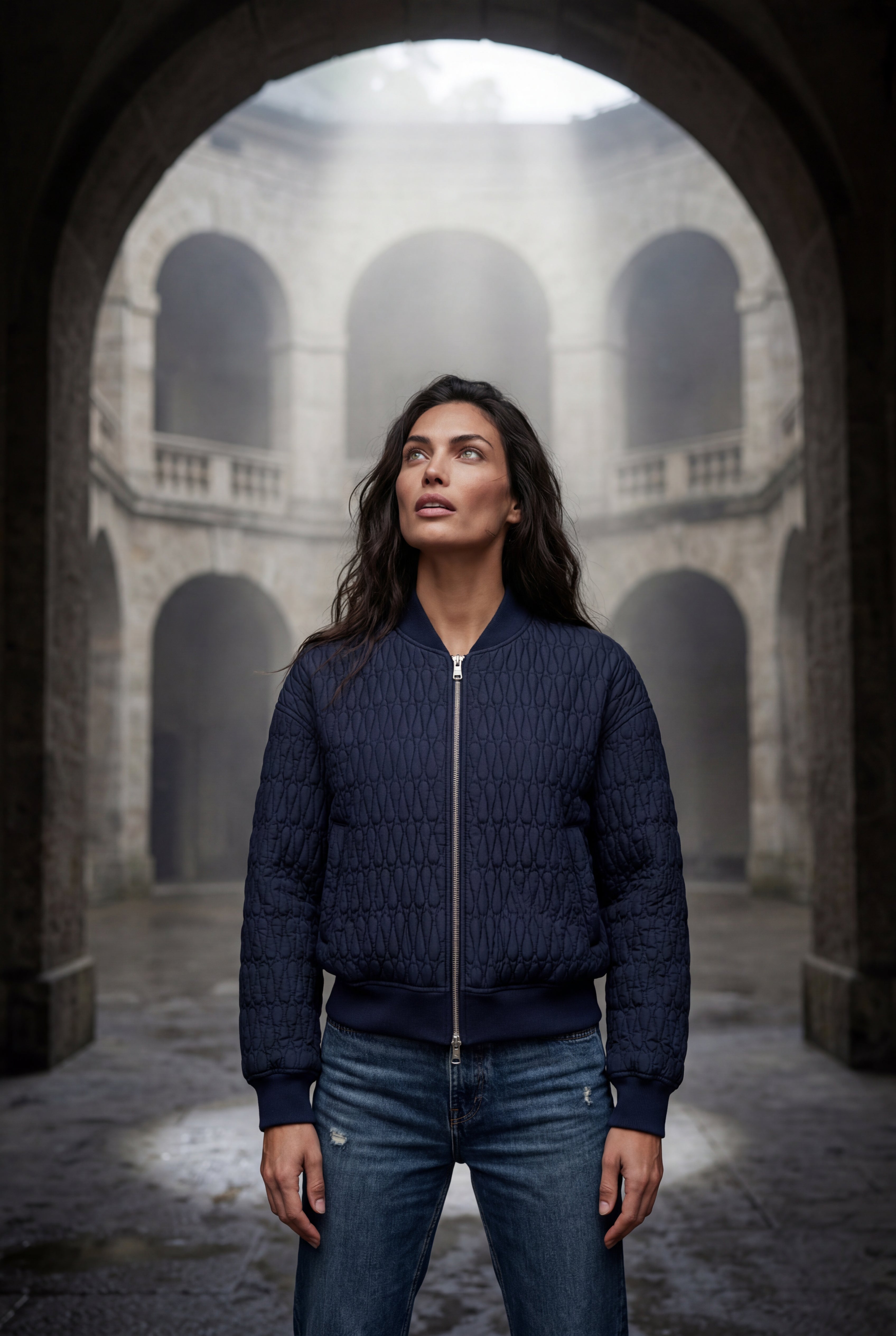 Zoyri | Quilted Bomber Jacket