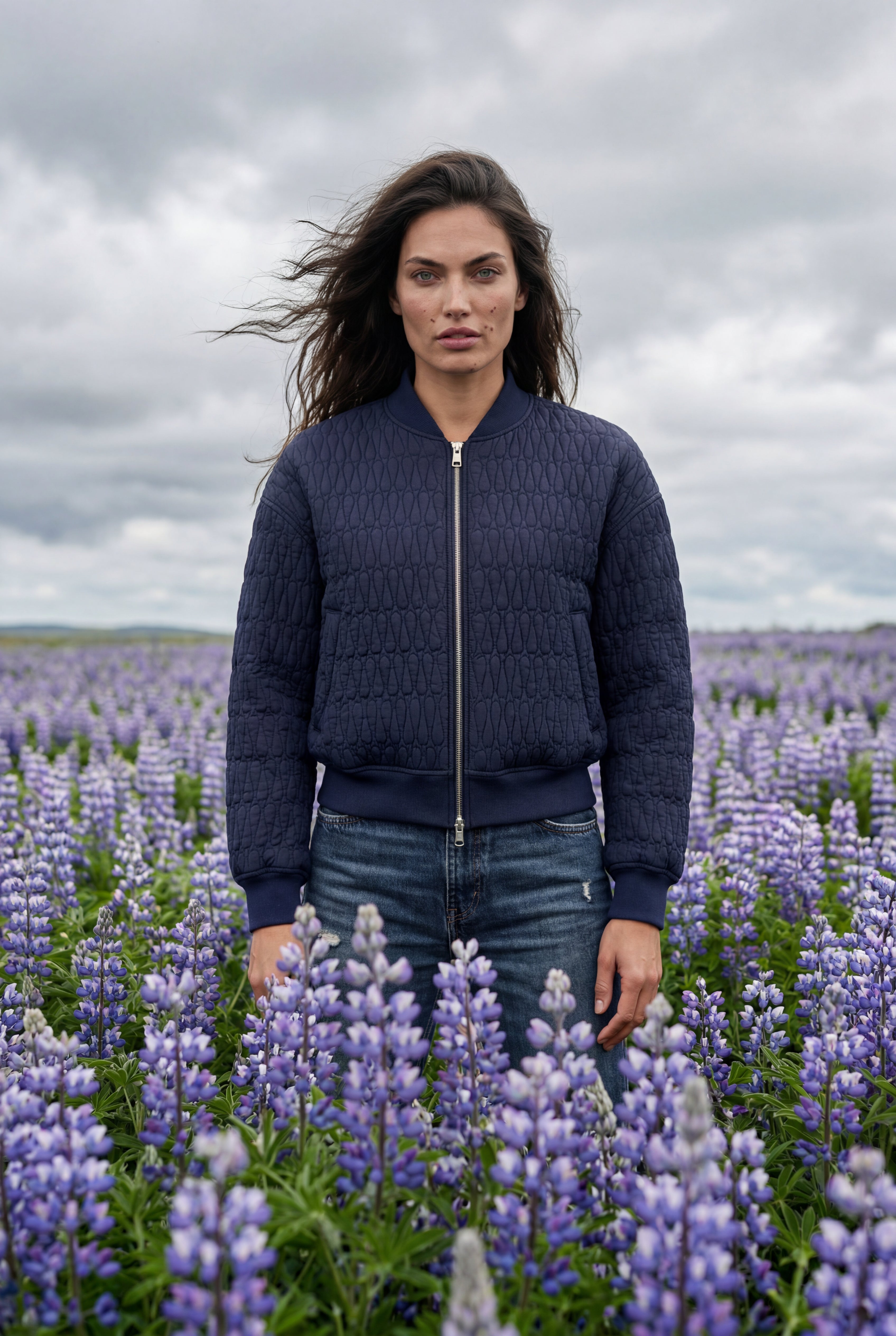 Zoyri | Quilted Bomber Jacket