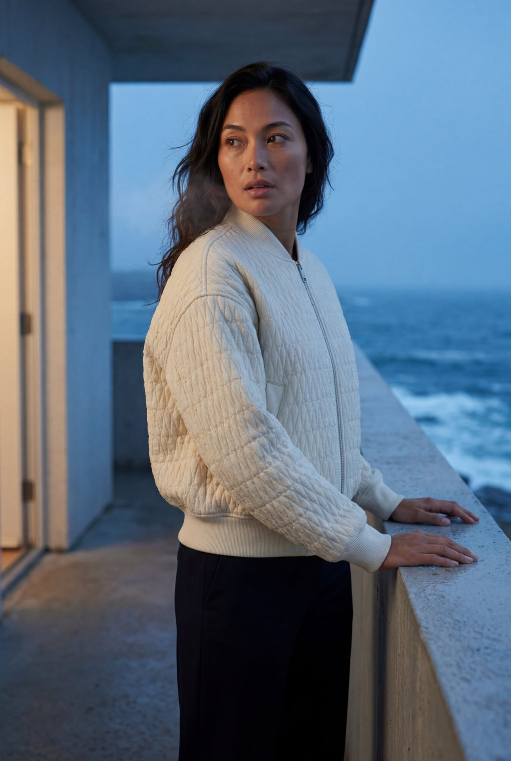 Zoyri | Quilted Bomber Jacket