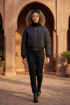 Zoyri | Quilted Bomber Jacket