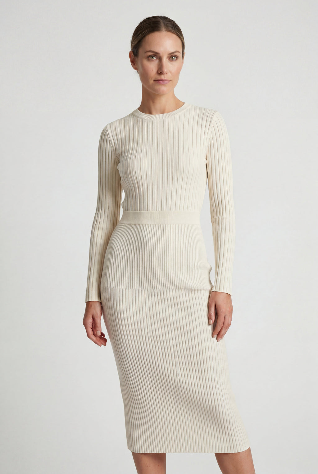 Zoyri | Ribbed Bodycon Midi Dress