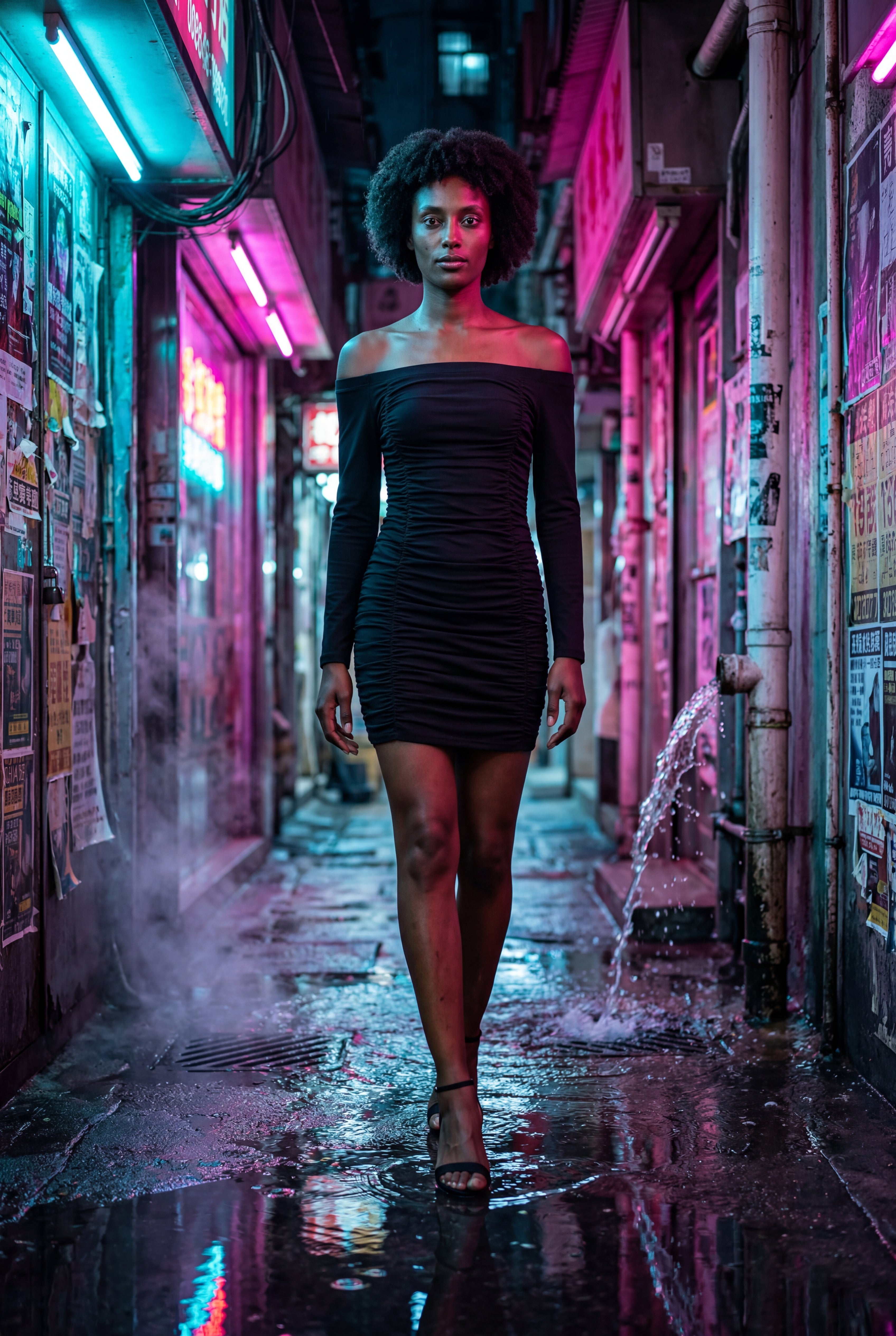 Zoyri | Off Shoulder Mini Dress
