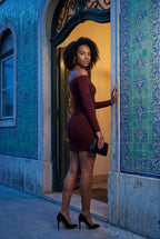 Zoyri | Off Shoulder Mini Dress