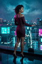 Zoyri | Off Shoulder Mini Dress