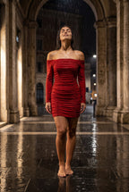 Zoyri | Off Shoulder Mini Dress