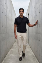 Zoyri | Ribbed Knit Polo