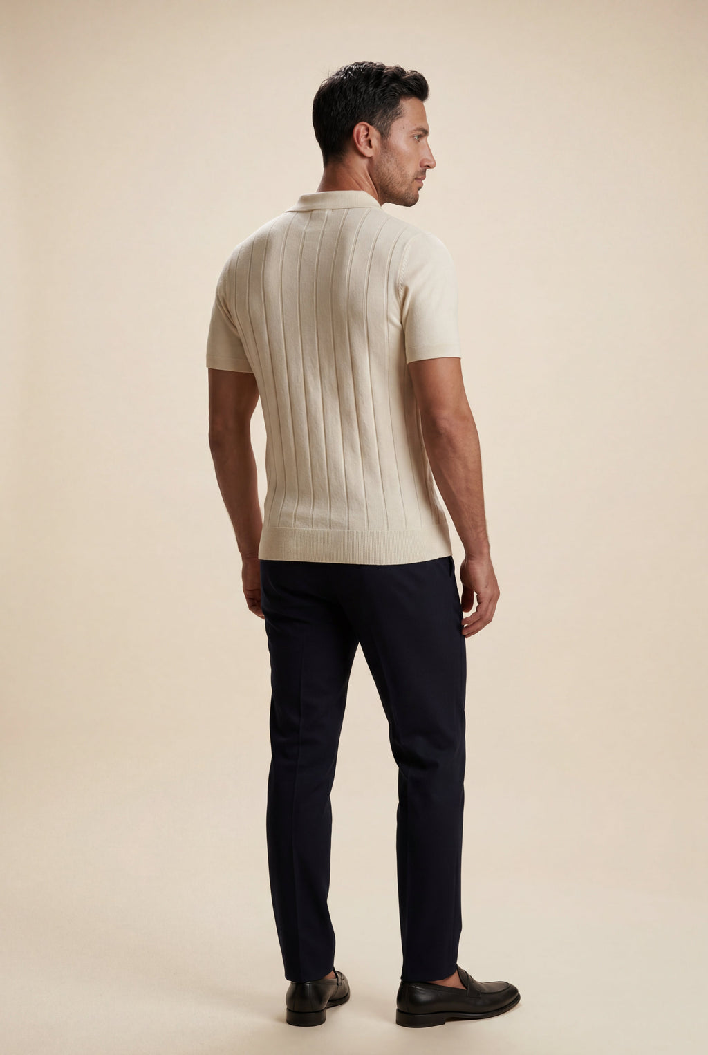 Zoyri | Ribbed Knit Polo