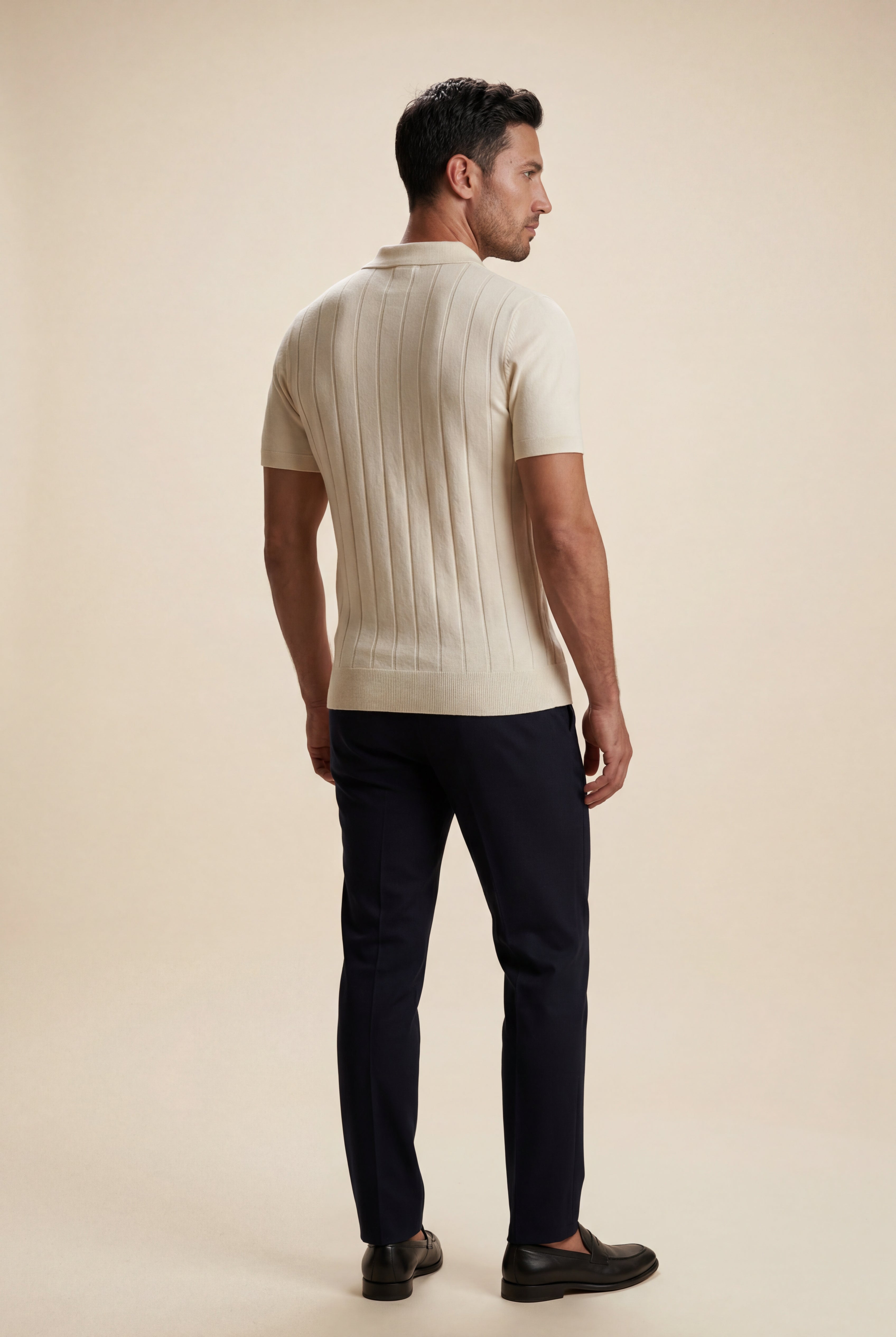 Zoyri | Ribbed Knit Polo