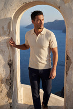 Zoyri | Ribbed Knit Polo