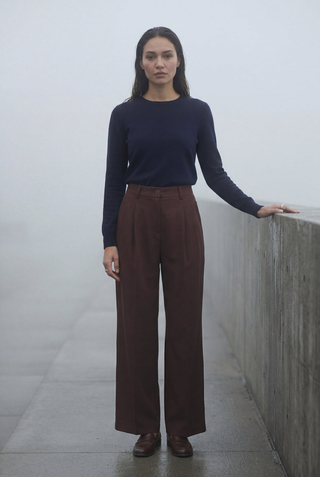 Zoyri | High-Waist Tailored Trousers