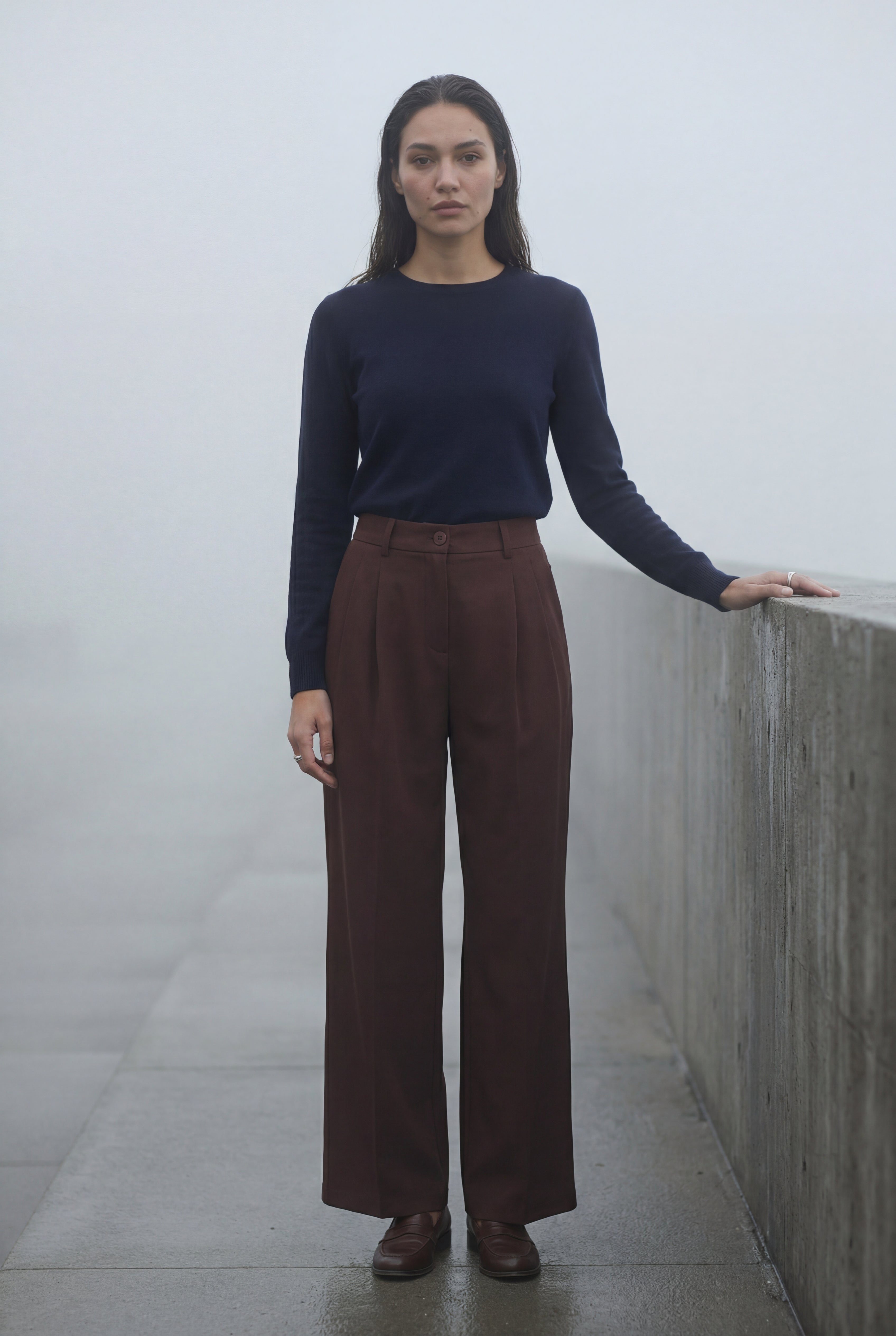 Zoyri | High-Waist Tailored Trousers