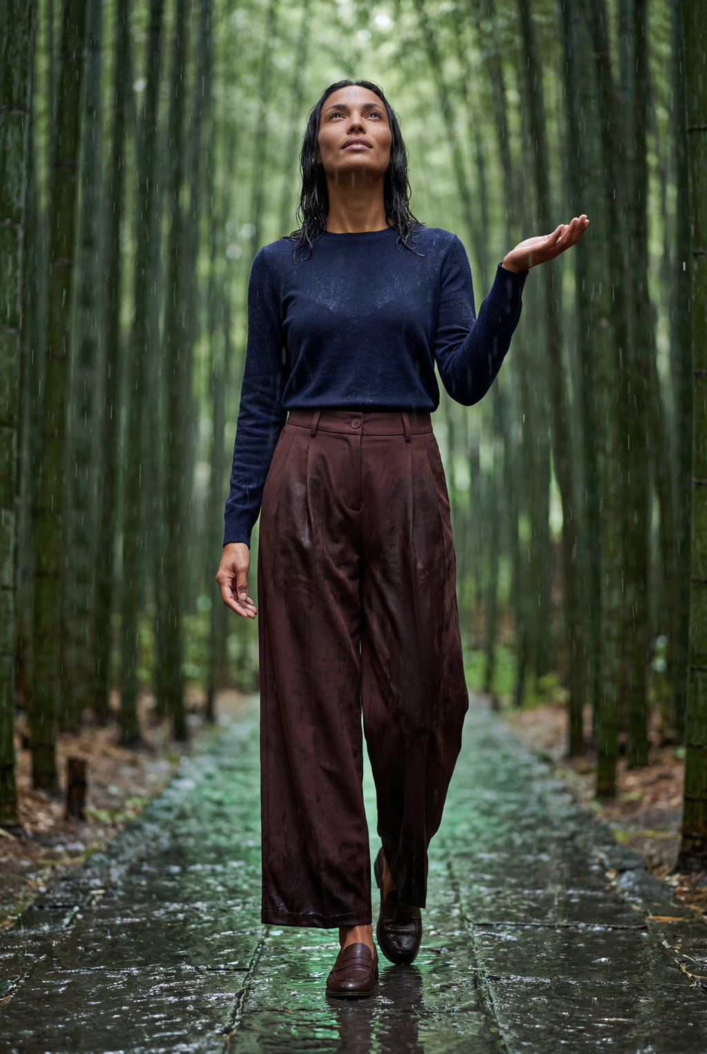 Zoyri | High-Waist Tailored Trousers