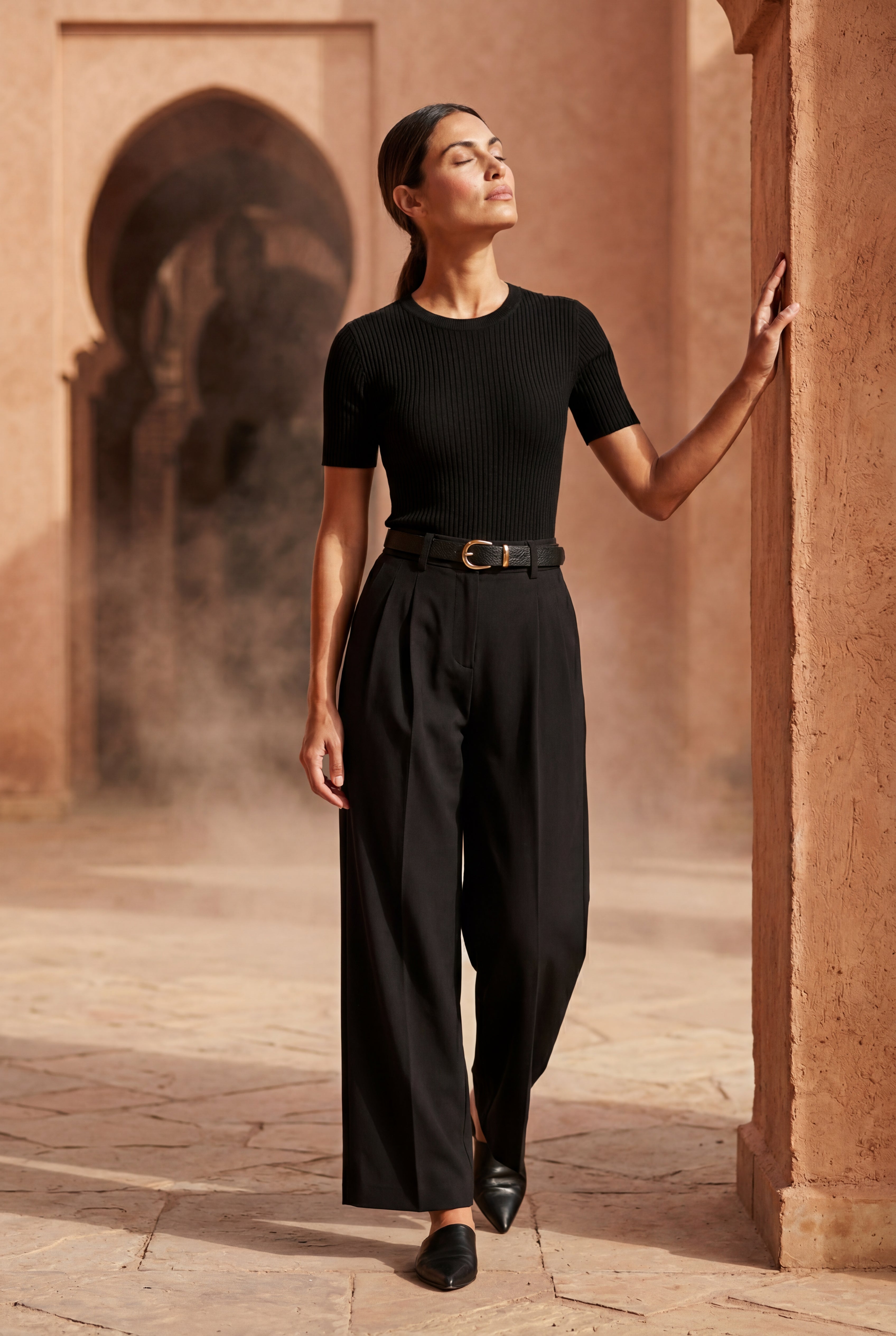 Zoyri | High-Waist Tailored Trousers