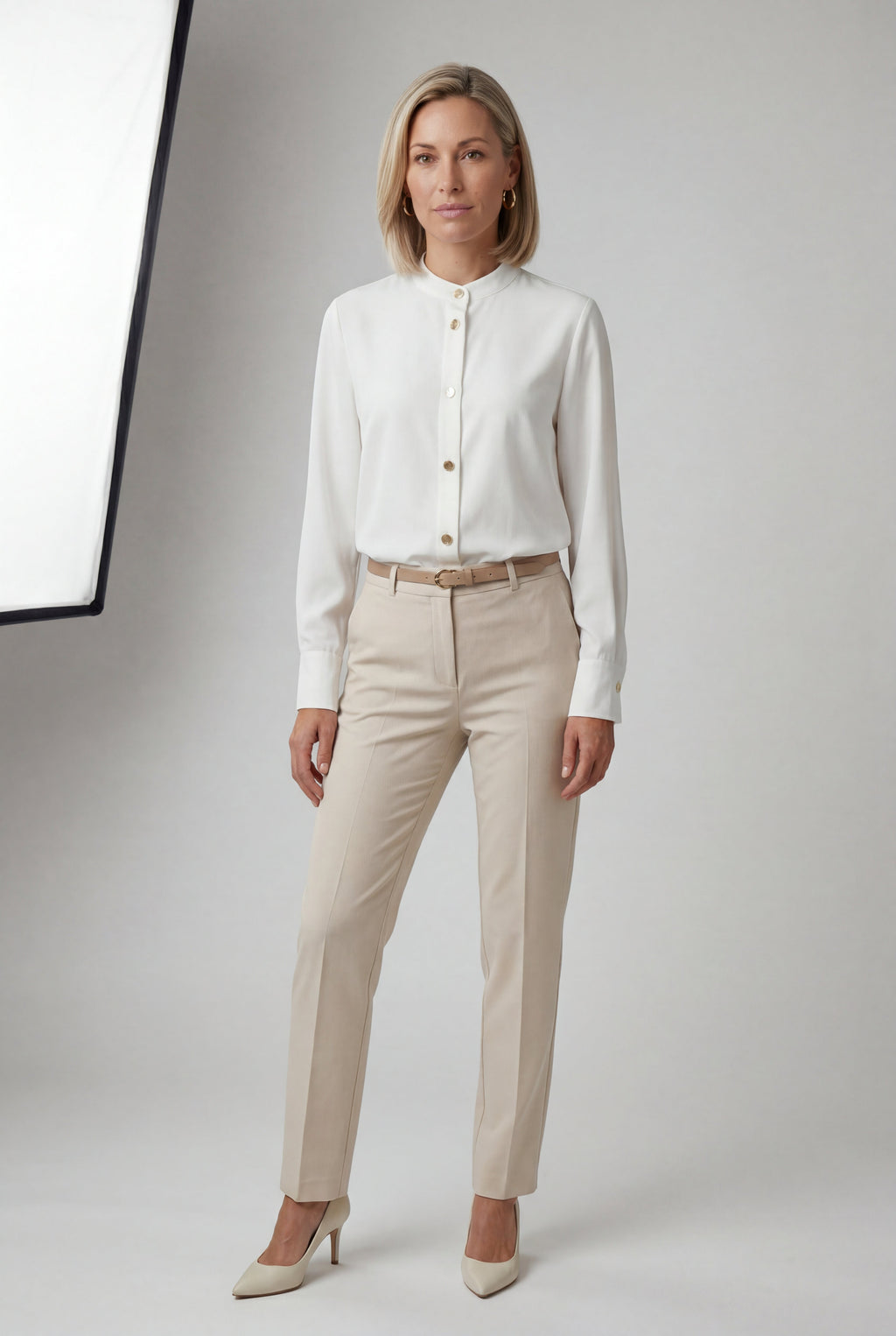 Zoyri | Gold Button Blouse