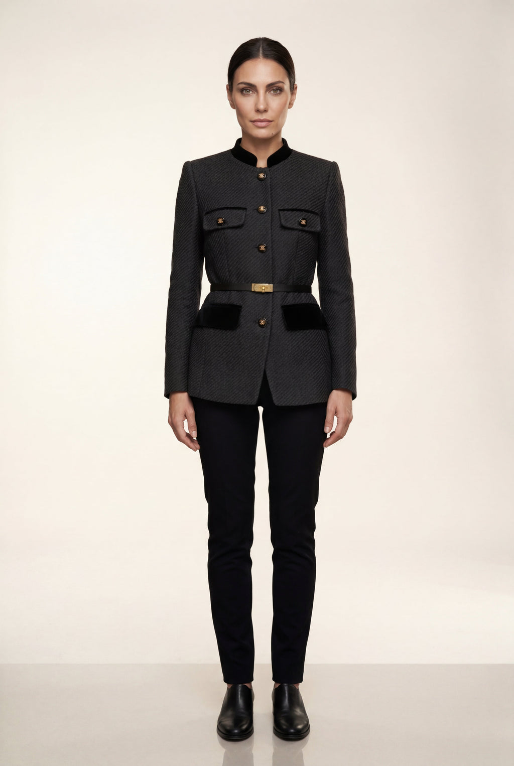 Zoyri | Structured Military Blazer