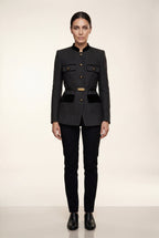 Zoyri | Structured Military Blazer