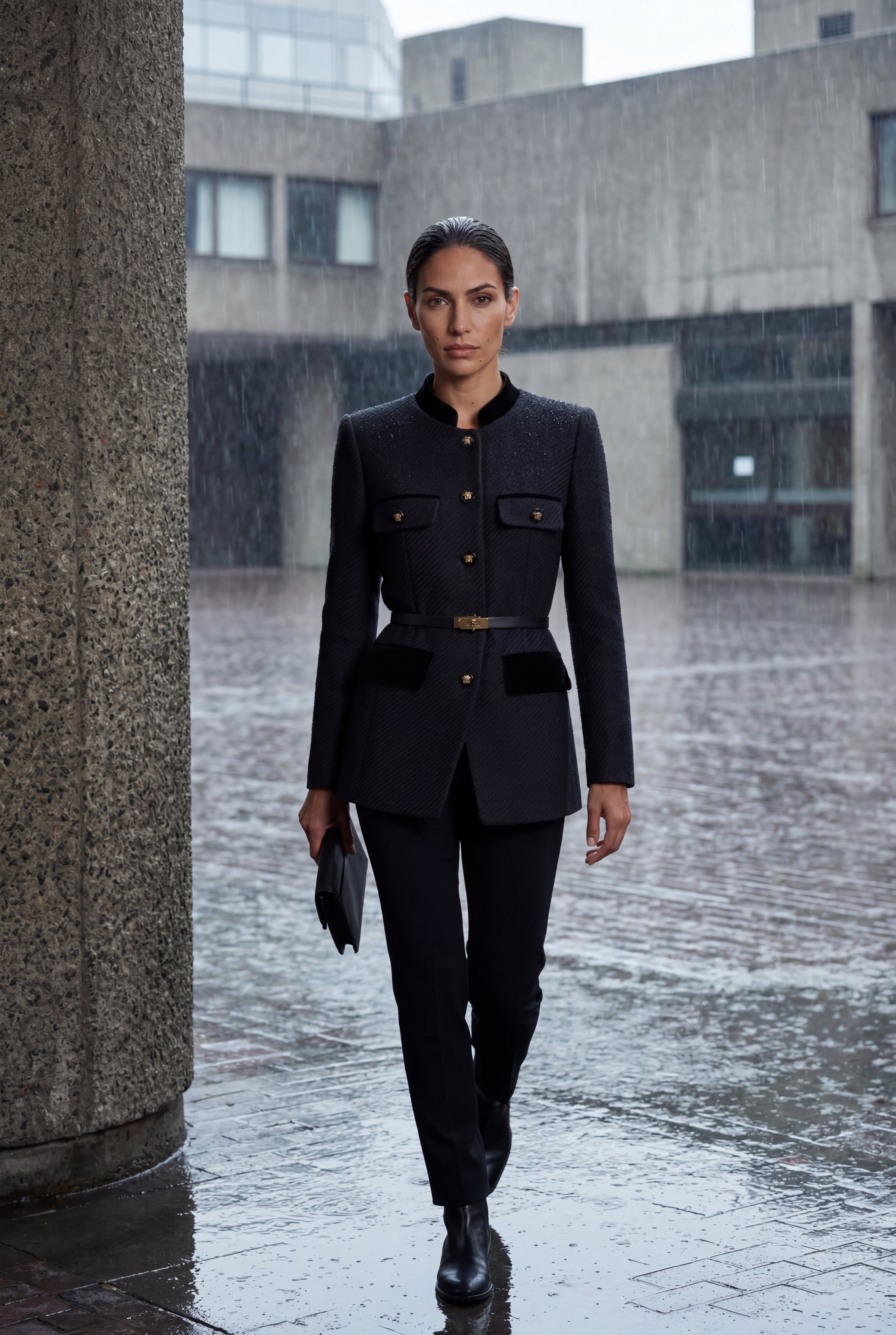 Zoyri | Structured Military Blazer