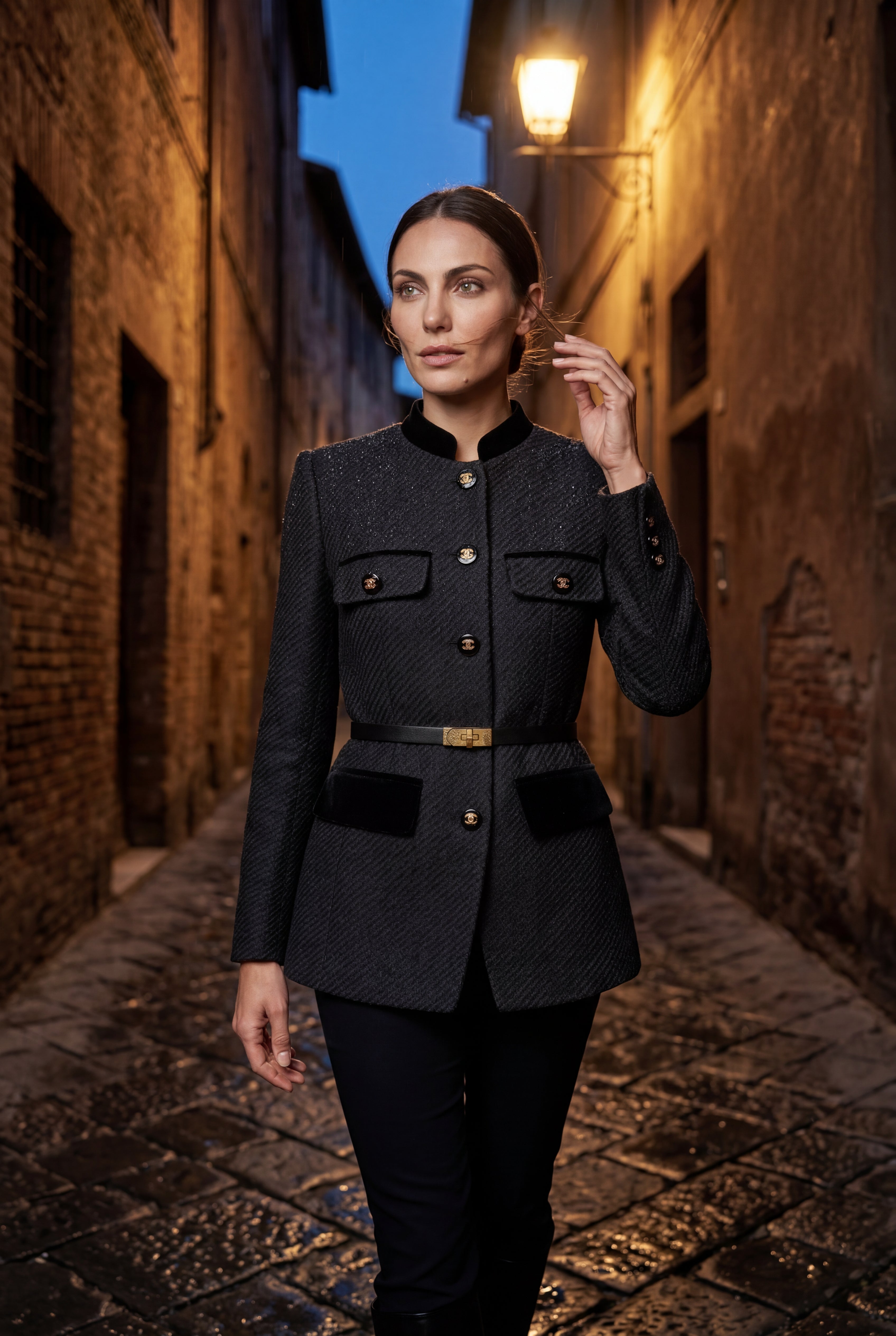 Zoyri | Structured Military Blazer