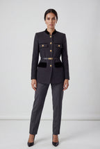 Zoyri | Structured Military Blazer