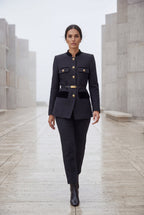 Zoyri | Structured Military Blazer