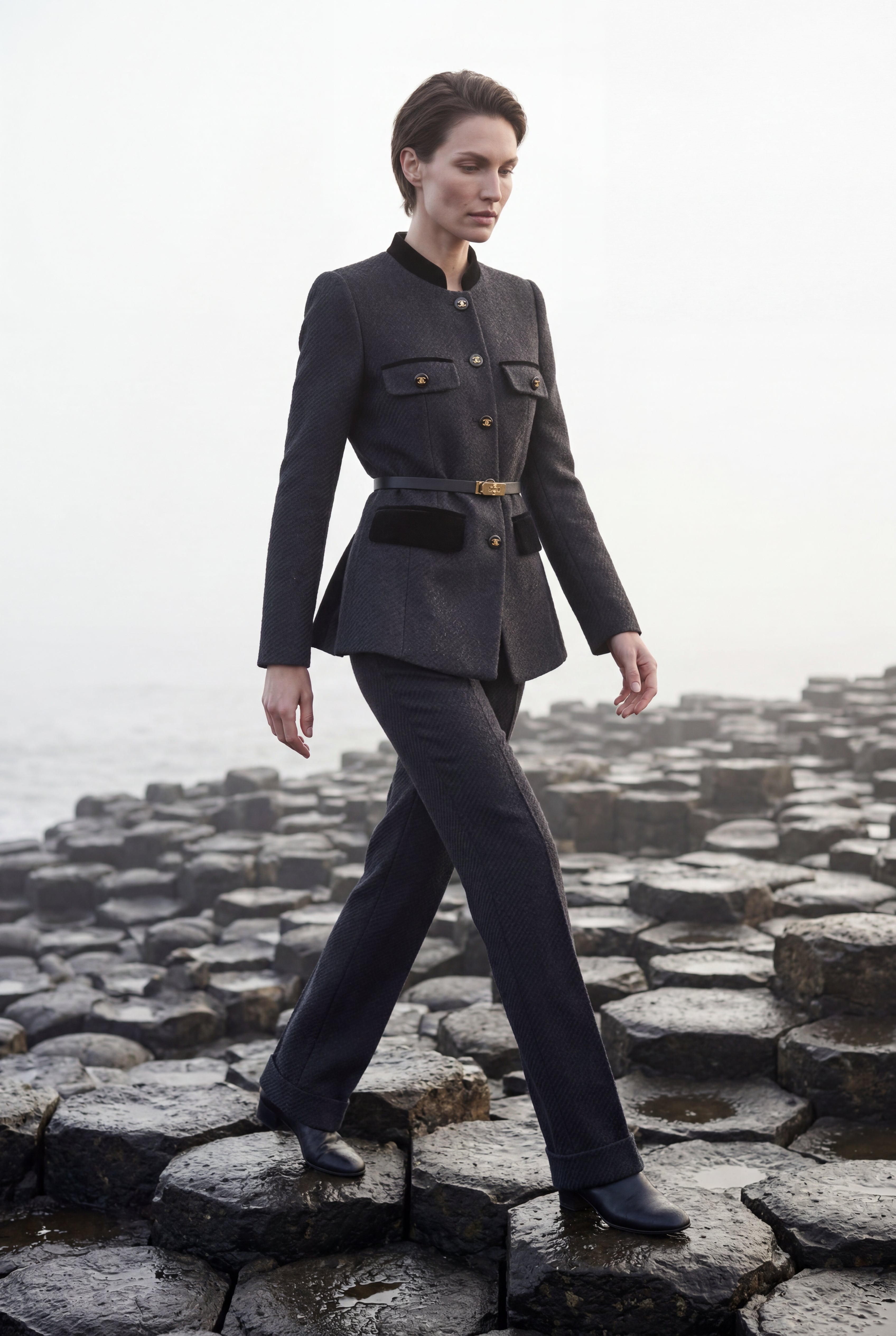 Zoyri | Structured Military Blazer