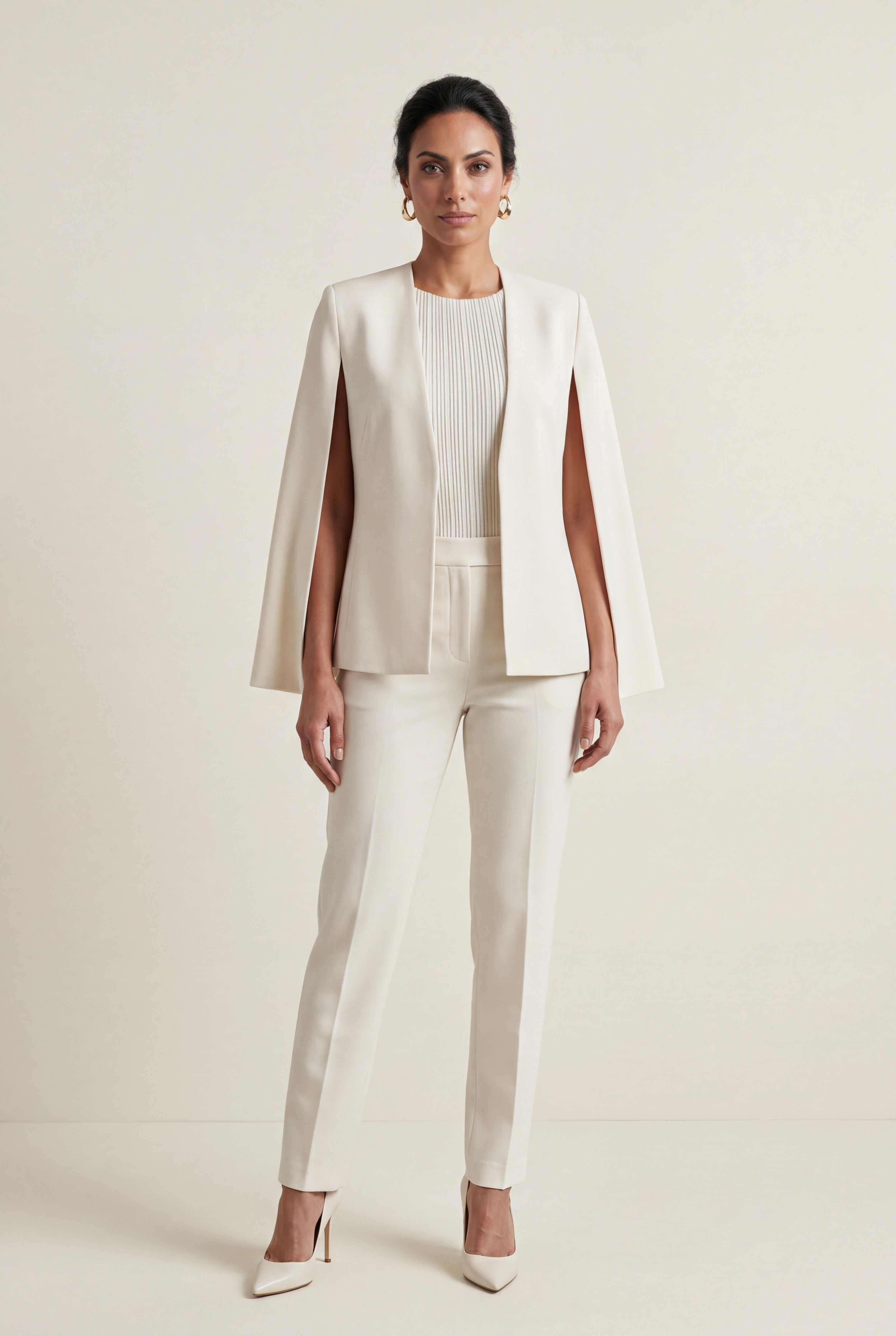 Zoyri | Modern Cape Blazer