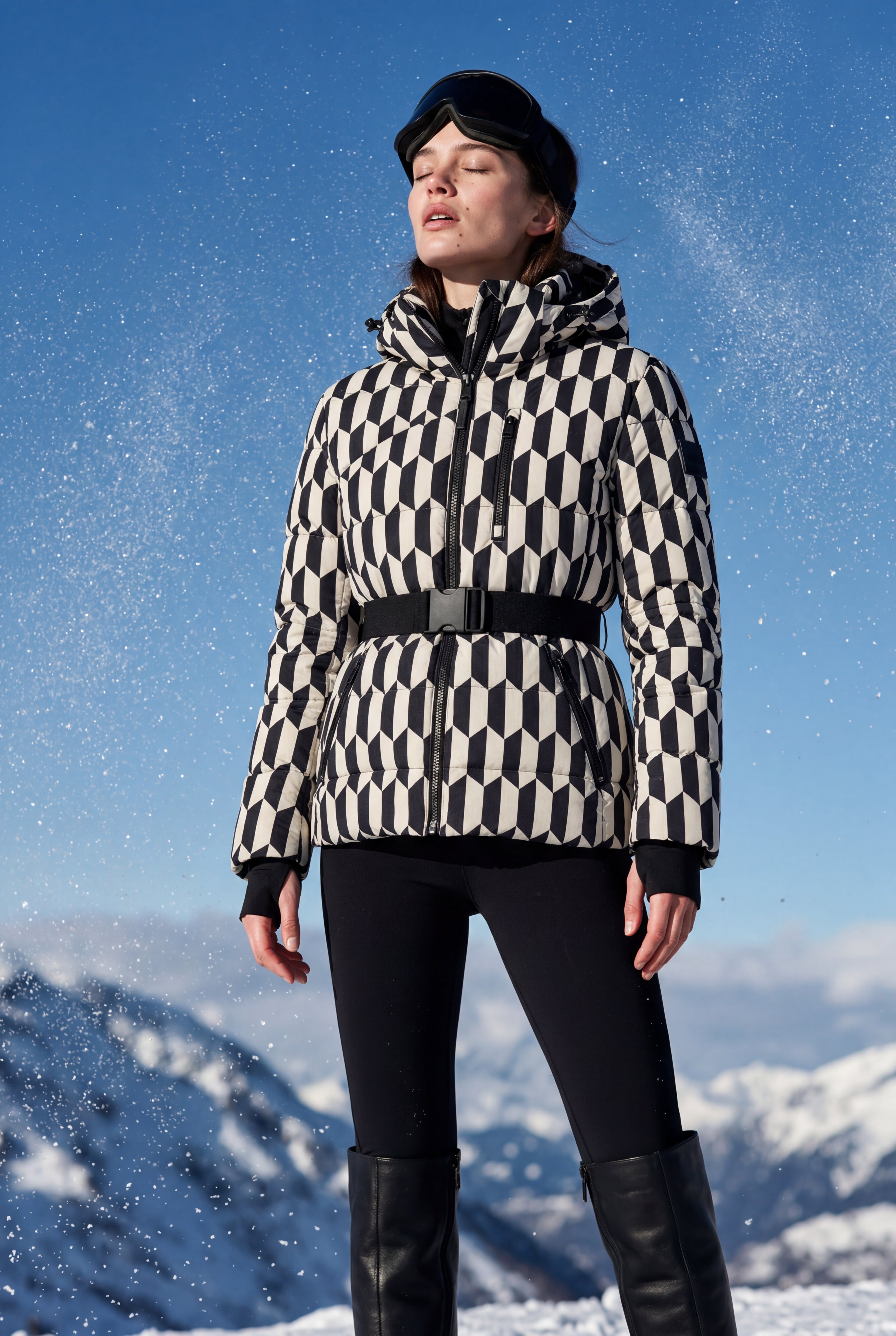 Zoyri | Belted Winter Jacket