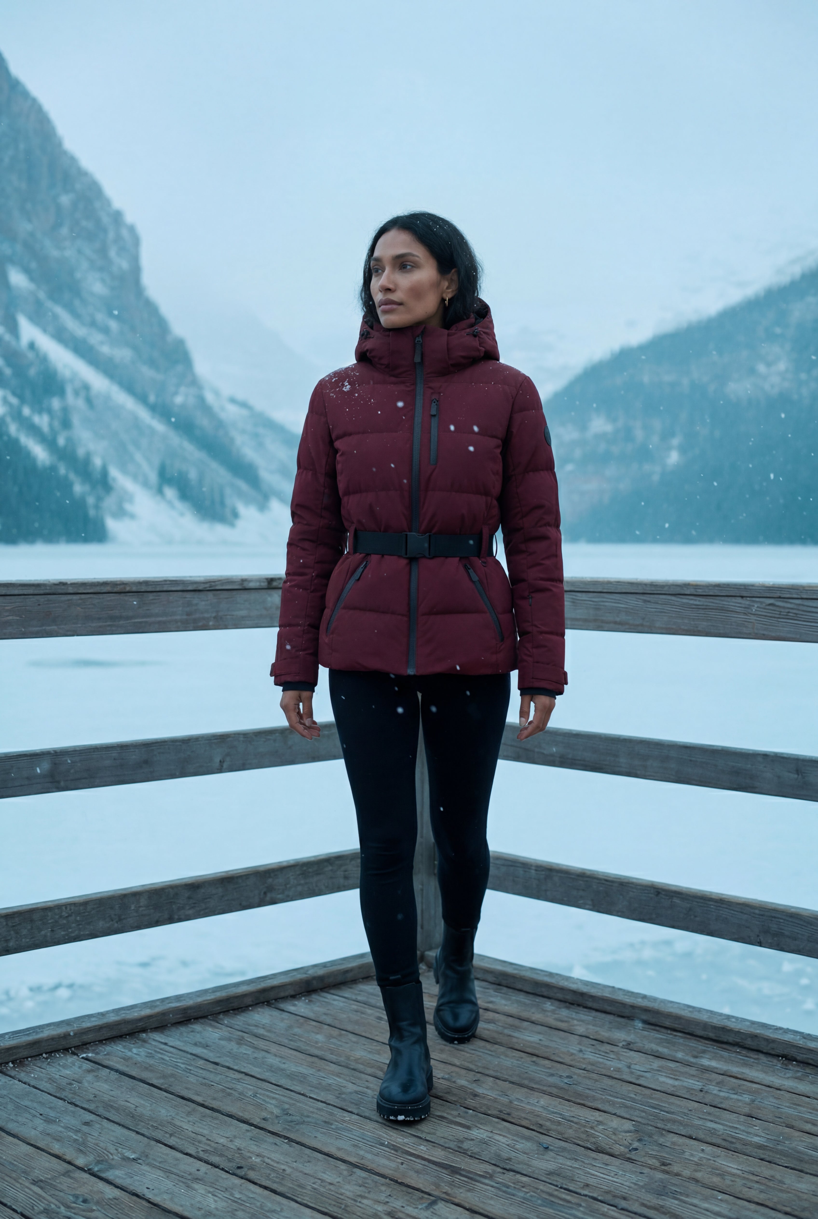 Zoyri | Belted Winter Jacket