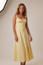 Zoyri | Sweetheart Corset Midi Dress