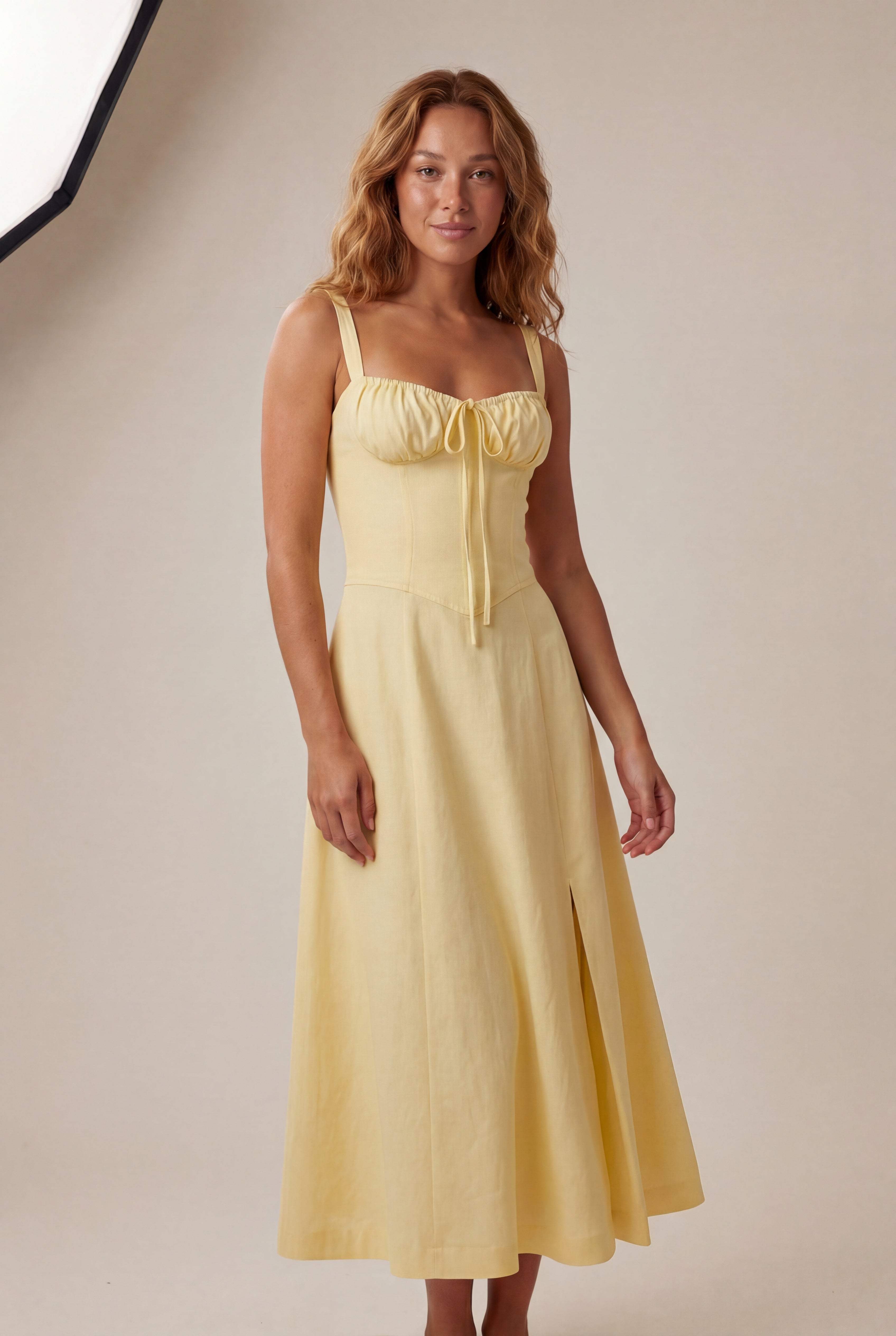 Zoyri | Sweetheart Corset Midi Dress