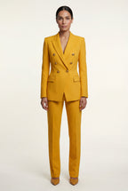 Zoyri | Tailored Gold Button Blazer